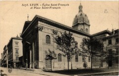 Lyon Eglise Saint-Francois et Place Saint-Francois