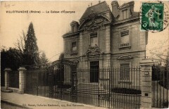 Villefranche - La Caisse d'Epargne