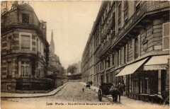 Rue Antoine Boucher à Paris 16e