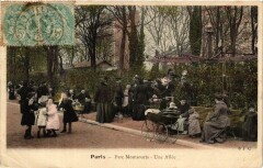 Parc Montsouris - Une Allée à Paris 14e