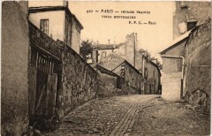 Impasse Trainée - Vieux Montmartre à Paris 18e