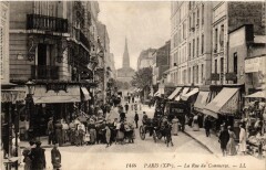 La Rue du Commerce à Paris 15e