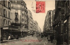 Rue de Vanves au Carrefour de la Rue d'Alésia à Paris 14e