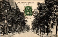 Rue d'Alésia à Paris 14e