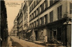 Paris 8e La Rue de Ponthieu. à Paris 8e