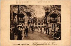 Carte postale ancienne Le Pré Catelan - Vue générale de la Ferme
                                                                     à Paris
                                