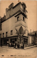 Paris (4e) Hotel Lamoignon. vue exterieure à Paris 4e