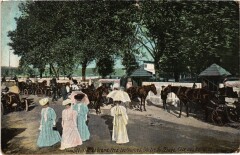 Deauville Le Grand-Prix - Les Courses - Sortie du Pesage à Deauville