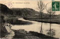 Pont-d'Ouilly Vue de l'Orne à Pont-d'Ouilly