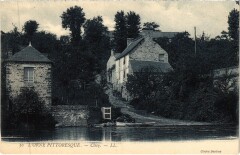 Clecy Town Scene