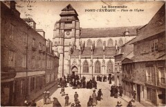 Pont-l'Eveque Place de l'Eglise