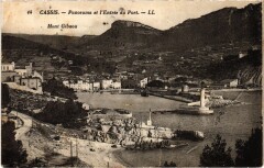 Cassis Panorama et l'Entree du Port à Cassis