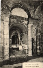 Crypte de Saint-Victor - Notre-Dame de Confession