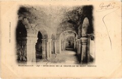 Montmajour - Interieur de la Chapelle de Saint-Cesaire