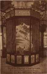 Paris Expo Art Deco 1925 Aperitif Clacquesin