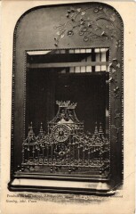 Paris Pendule en bois tourne