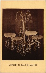 Paris Chandelliers Lustre No. 254