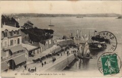 Dinard vue generale de la Cale à Dinard
