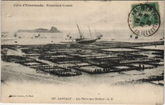 Cancale Les Parcs aux Huitres à Cancale