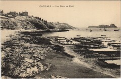 Cancale Les Parcs en hiver à Cancale