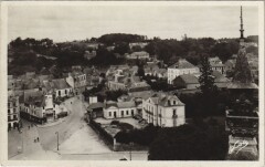 Redon vue generale et Place de la Sous Prefecture à Redon