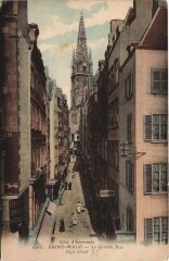 Saint Malo Grande Rue à Saint-Malo