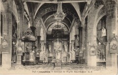 Fougeres Interieur de l'Eglise Saint-Sulpice