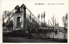 Creteil La Marne-Passerelle de Creteil France