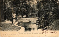Villeneuve St.Georges Un coin du parc France
