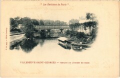 Villeneuve St.Georges versant de l'Yerres en Seine France -
													94 Val de Marne
												