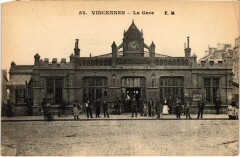 Vincennes La Gare France à Vincennes