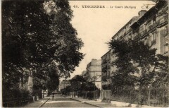 Vincennes Le Cours Marigny France à Vincennes