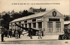10e Foire de Paris (Mai 1917) - Hall des Etablissements Schneider et Compagnie (Le Creusot) à Paris 7e