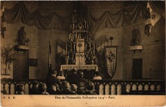 Paris Fete de l'Immaculee Conception 1914