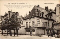 Paris 5e 57, Quai de la Tournelle à Paris 5e