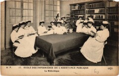 Ecole des Infirmières de l'Assistance Publique - La Bibliothèque à Paris 13e