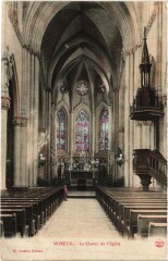 Moreuil Le Choeur de l'Eglise à Moreuil