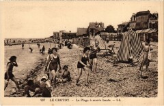 Le Crotoy La Plage a Maree Haute au Crotoy