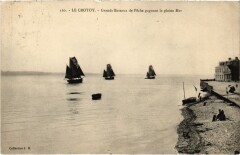 Le Crotoy Grande Bateaux de Peche au Crotoy