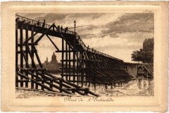 Ancien Paris Pont de l'Estacade