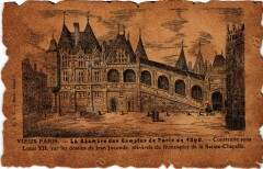 Carte postale ancienne Vieux Paris Chambre des Comptes
                                