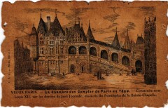 Carte postale ancienne Vieux Paris Chambre des Comptes
                                