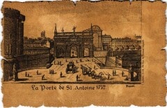 Vieux Paris Porte de Saint-Antoine