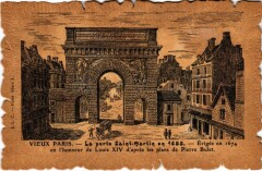 Vieux Paris Porte Saint-Martin