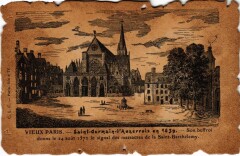 Carte postale ancienne Vieux Paris Saint-Germain-l'Auxerrois
                                