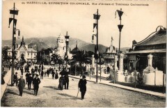 Marseille Exposition Coloniale - Rue d'Annam à Marseille