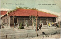 Marseille Exposition Coloniale - Maison de Repos à Marseille