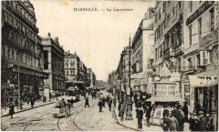 Marseille La Cannebiere à Marseille