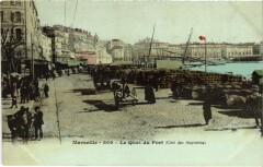 Marseille Le Quai du Port - Cote des Augustins à Marseille