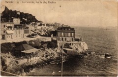 Marseille La Corniche - Vue de Chez Roubion à Marseille